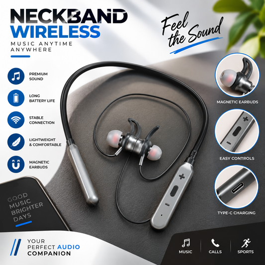 Vibes-N2 Wireless Neckband Headphones