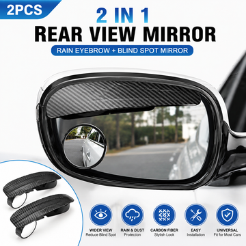 Universal Car Rearview Mirror Rain Eyebrow