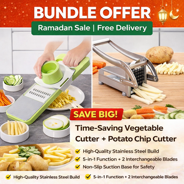 Bundle Offer – Vegetable Cutter + Potato Chips Cutter
