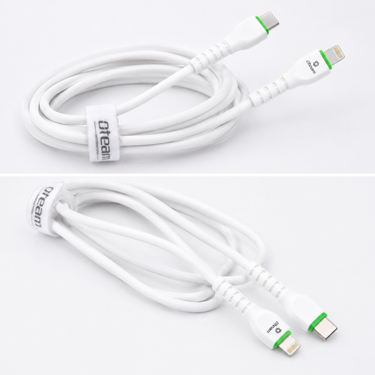 Type-C to Lightning, iPhone Fast Charging Cable Combo