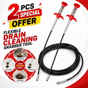 Flexible Drain Cleaning Grabber Tool ( 2 PCS )