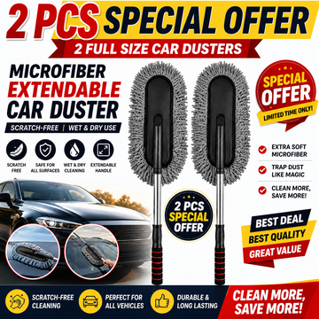 Microfiber Extendable Scratch-Free Car Duster