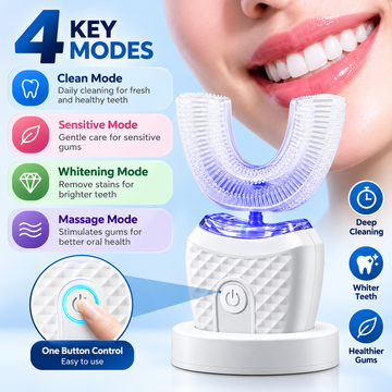 SmileClean – Smart U-Shaped Toothbrush
