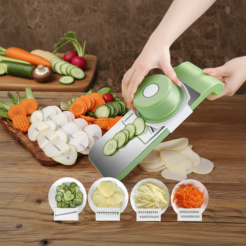 Multi Function Cutter Slicer 5-in-1 Multi-Function Veg Cutter