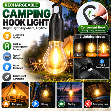 Rechargeable Camping Hanging Bulb
