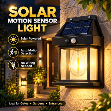 BK-888 Solar Motion Sensor Wall Lamp