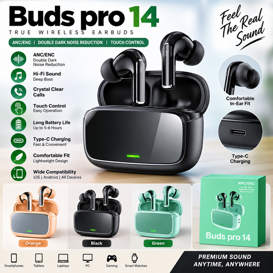Buds Pro 14 Wireless Earbuds