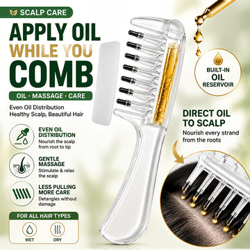 Hair Serum & Oil Infusion Comb