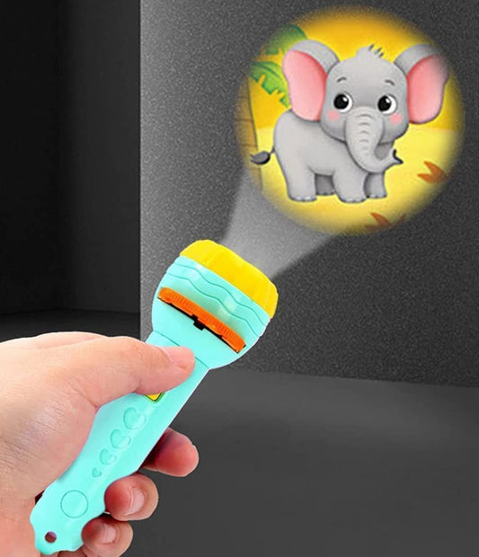 Kids Projector Flashlight – 3 Slides & 24 Patterns