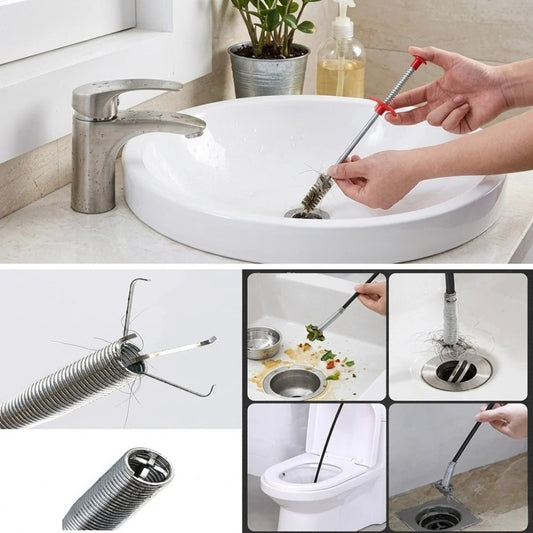Flexible Drain Cleaning Grabber Tool